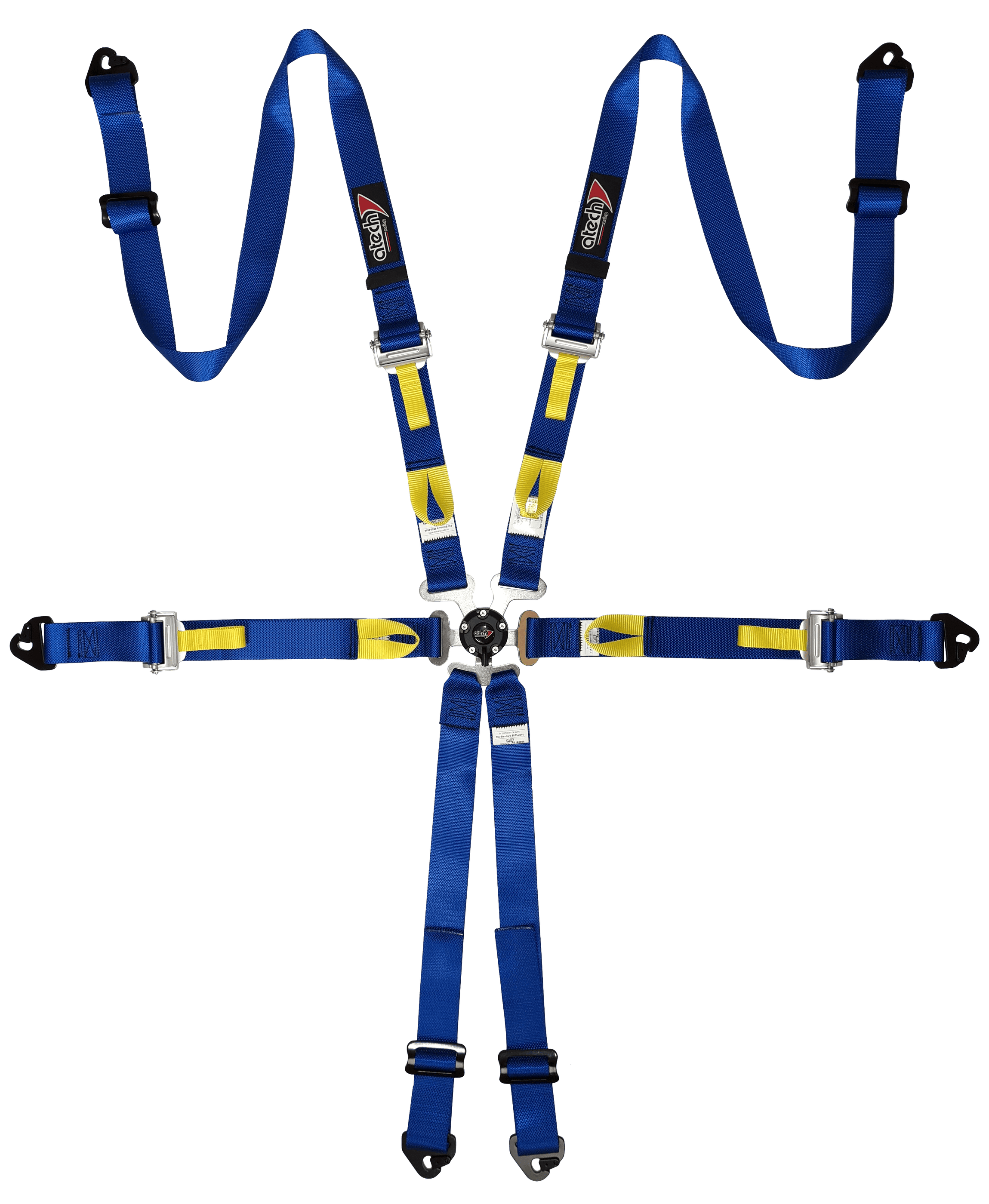 Atech Box Atech Ultra Lightweight 6 Point FIA Hans Harness — Motorsport Supplies