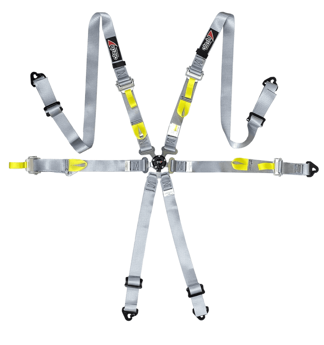 atech ultra lightweight 6 point fia hans harness