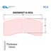 CL Brake Pads 5005W50T16-RC6 - Motorsport Supplies