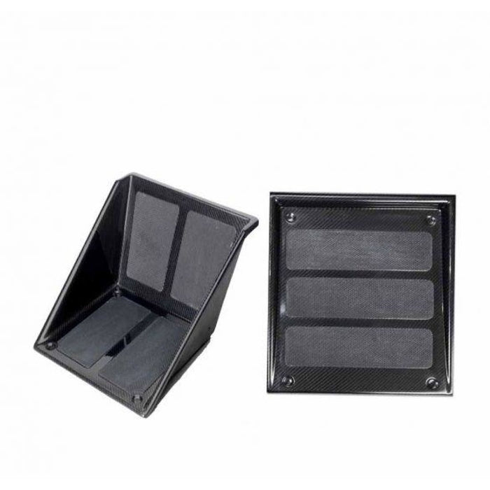 combined drivers and navigators carbon fibre footwells