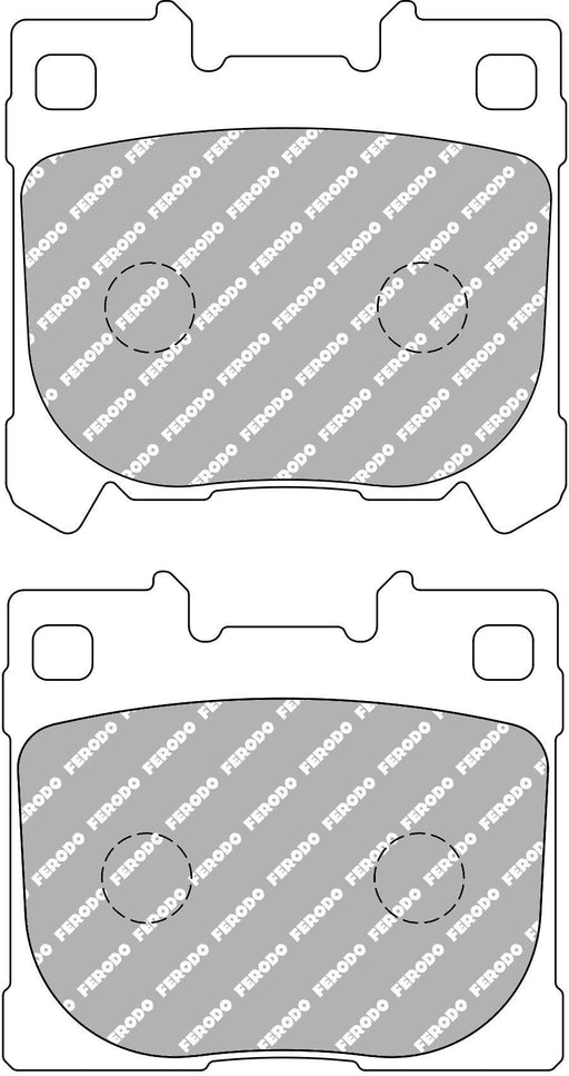 ferodo fcp5262 ds2500 brake pads toyota yaris gr rear