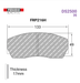 Ferodo FRP216H DS2500 Brake Pads - Motorsport Supplies