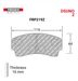 Ferodo FRP219Z DSUNO Brake Pads - Motorsport Supplies