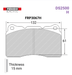Ferodo FRP3067H DS2500 Brake Pads - Motorsport Supplies