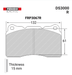 Ferodo FRP3067R DS3000 Brake Pads - Motorsport Supplies
