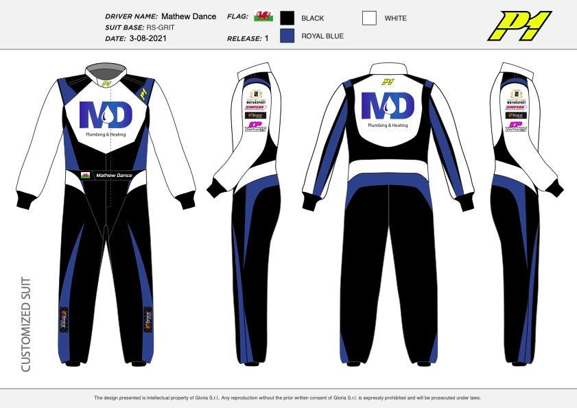 fully customised p1 racesuit and underwear tops