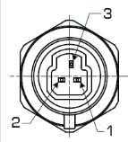 honeywell oil / fuel pressure sensor