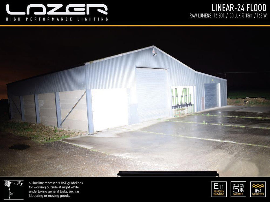 lazer lamps linear-24 flood