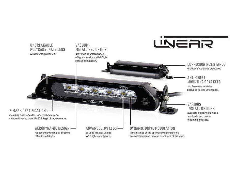 Lazer Lamps Linear-6 Elite - Motorsport Supplies