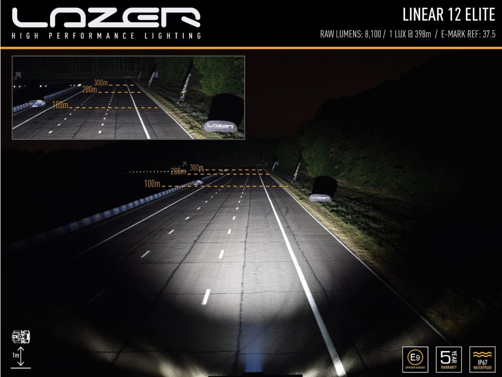Lazer Lamps Linear-12 Elite