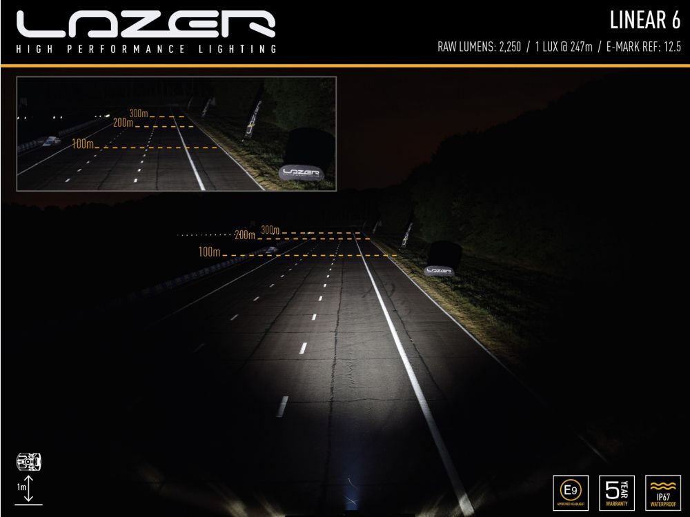 Lazer Lamps Linear-6
