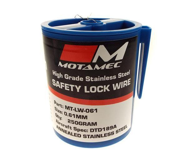 Motorsport 0.61mm Aircraft Spec DTD189 Stainless Steel Safety Lock Wir ...