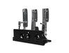 OBP Pro-Race V2 Floor Mounted Bulkhead Fit 3 Pedal System - Motorsport Supplies