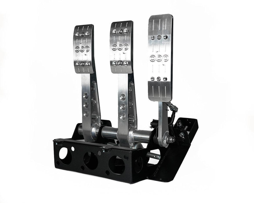 OBP Track-Pro V2 Floor Mount Cockpit Fit 3 Pedal System - Motorsport Supplies