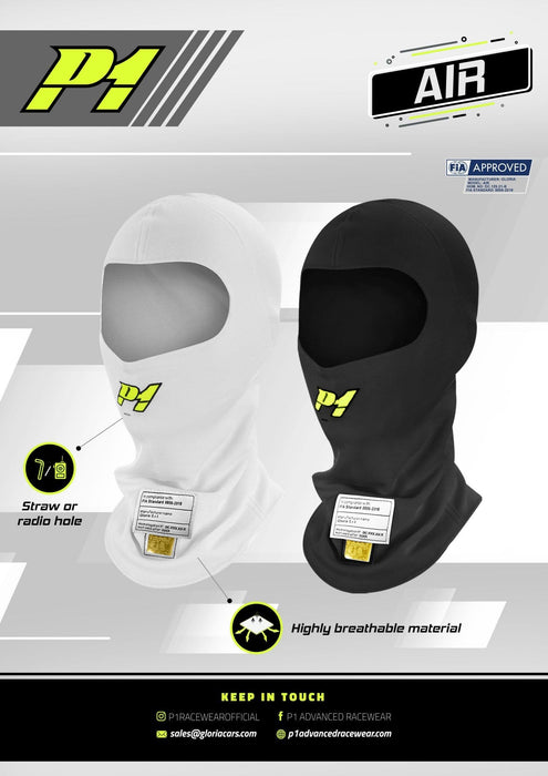 p1 air balaclava new 2022 model