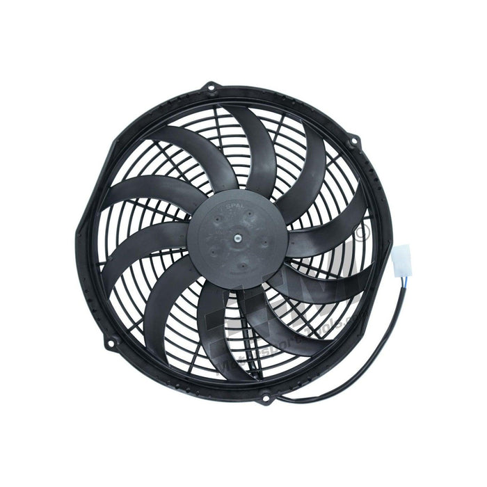 spal radiator fan 12"