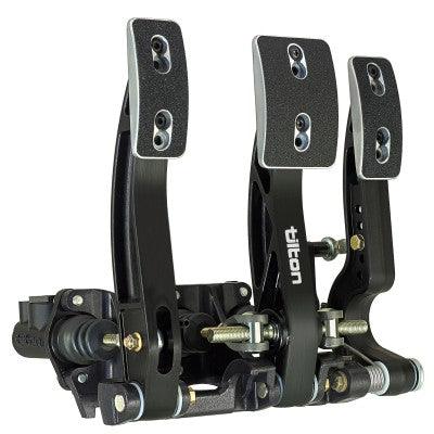 Tilton Pedal Assembly 600 Series 3 Pedal Floor Mount Alloy Pedals - Motorsport Supplies