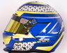 zamp rz 62 helmet blue / yellow