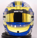 zamp rz 62 helmet blue / yellow